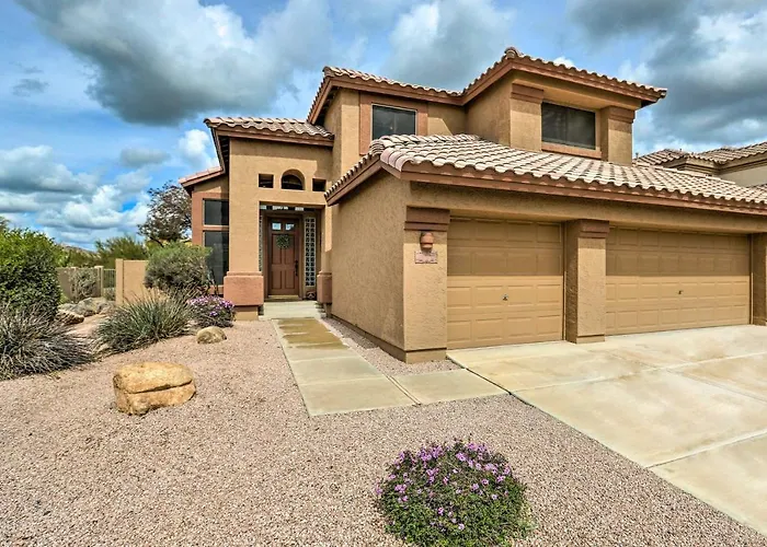 Private Pool & Yard: Central Cave Creek Retreat!