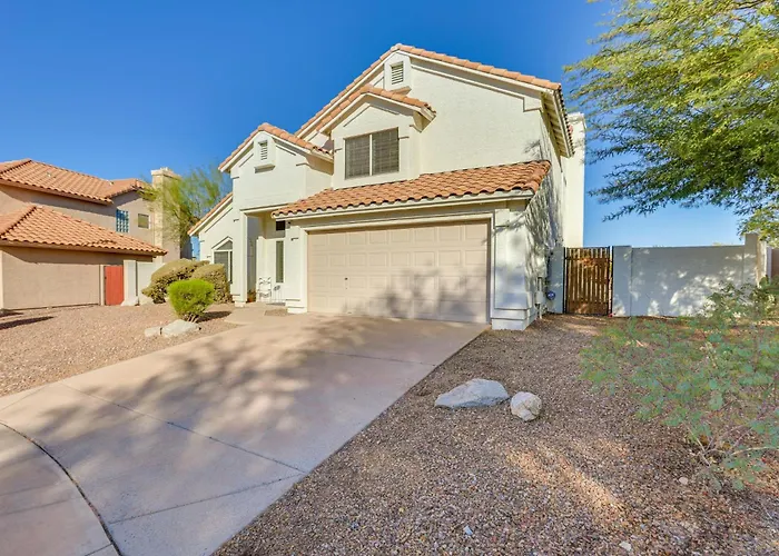 Hike & Golf! Cave Creek Retreat W/ Backyard Oasis
